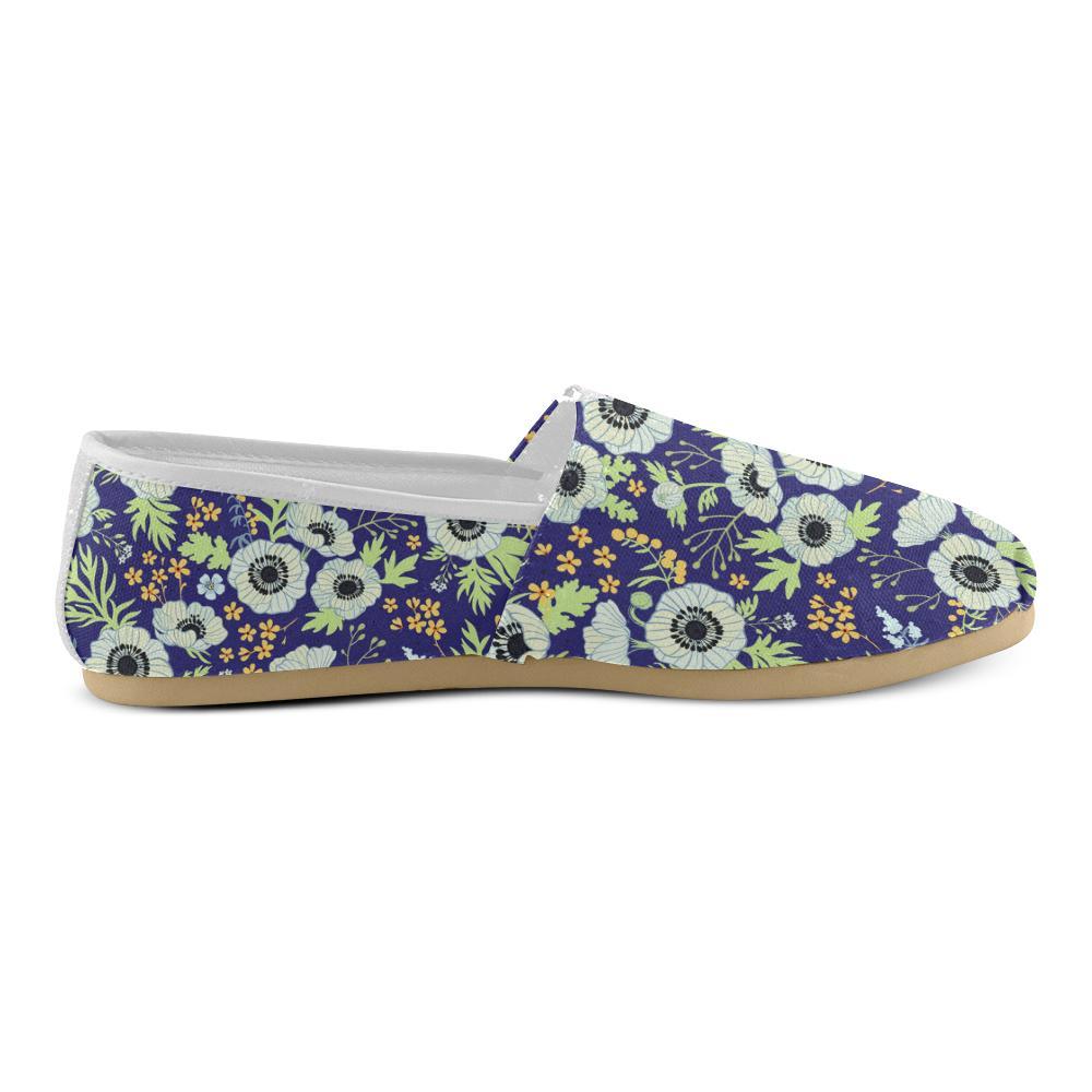 Anemone Pattern Print Design AM06 Women Casual Shoes-JorJune.com