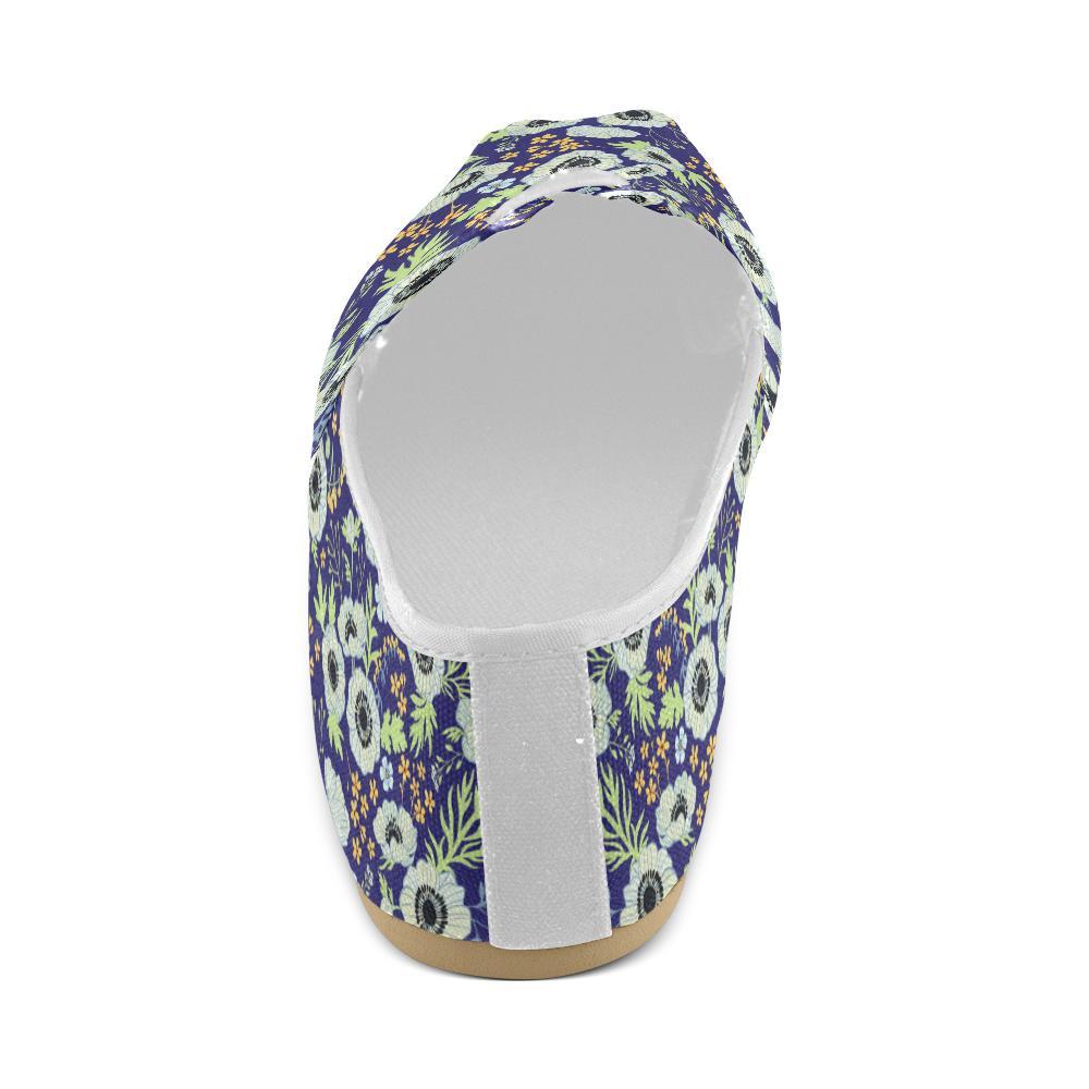 Anemone Pattern Print Design AM06 Women Casual Shoes-JorJune.com