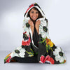 Anemone Pattern Print Design AM07 Hooded Blanket-JORJUNE.COM