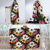 Anemone Pattern Print Design AM07 Hooded Blanket-JORJUNE.COM