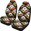 Anemone Pattern Print Design AM07 Universal Fit Car Seat Covers