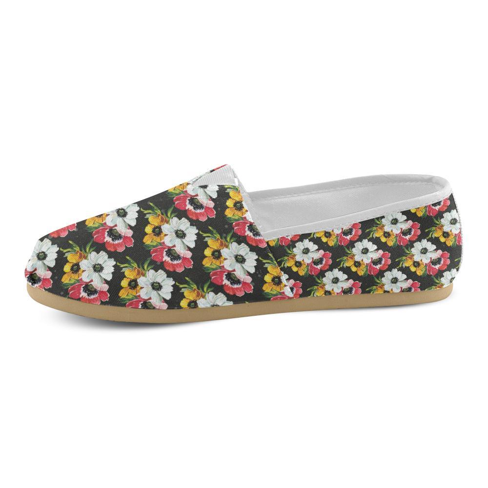 Anemone Pattern Print Design AM07 Women Casual Shoes-JorJune.com