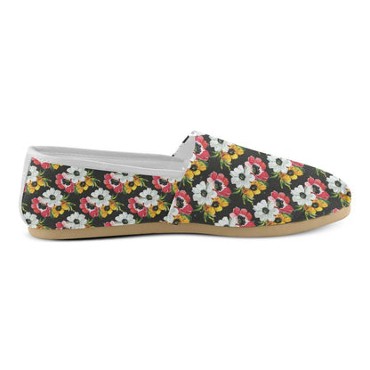 Anemone Pattern Print Design AM07 Women Casual Shoes-JorJune.com