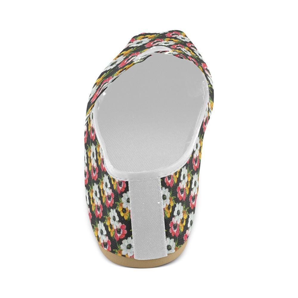 Anemone Pattern Print Design AM07 Women Casual Shoes-JorJune.com