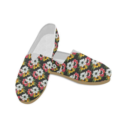 Anemone Pattern Print Design AM07 Women Casual Shoes-JorJune.com