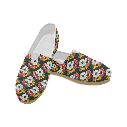 Anemone Pattern Print Design AM07 Women Casual Shoes-JorJune.com