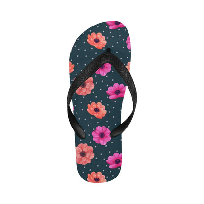 Anemone Pattern Print Design AM08 Flip Flops-JorJune