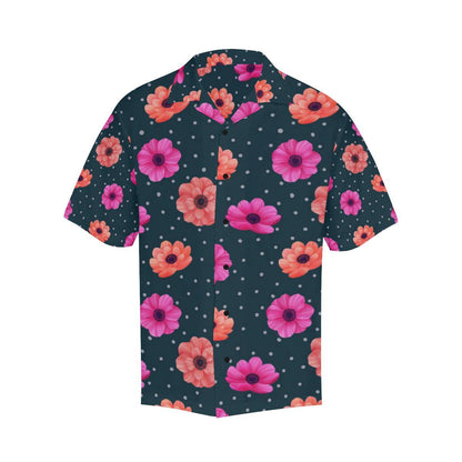 Anemone Pattern Print Design AM08 Men Hawaiian Shirt-JorJune