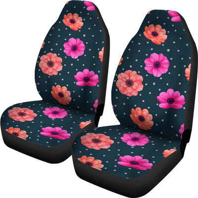 Anemone Pattern Print Design AM08 Universal Fit Car Seat Covers