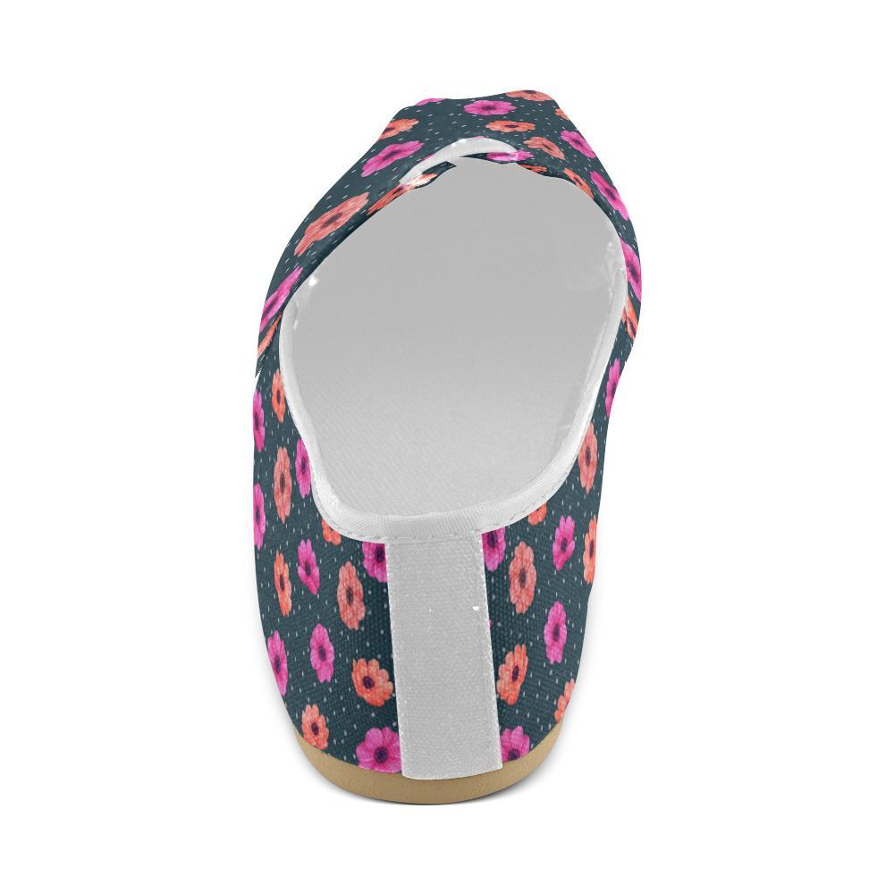 Anemone Pattern Print Design AM08 Women Casual Shoes-JorJune.com