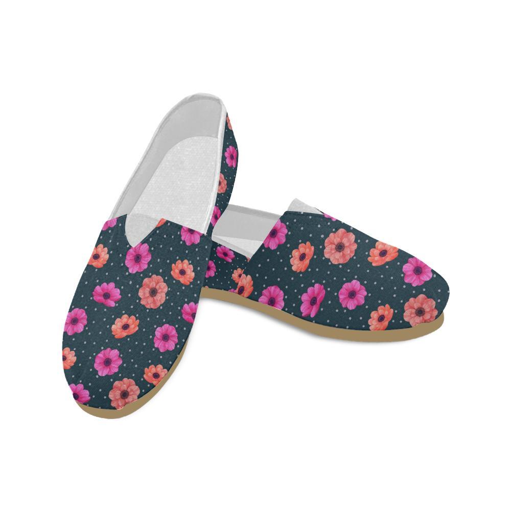 Anemone Pattern Print Design AM08 Women Casual Shoes-JorJune.com