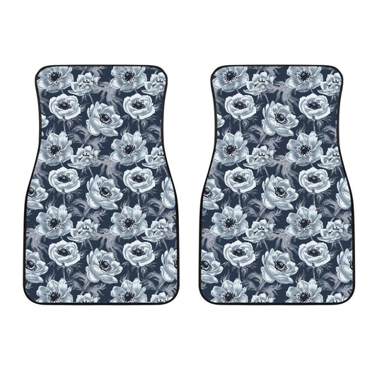 Anemone Pattern Print Design AM09 Car Floor Mats-JorJune