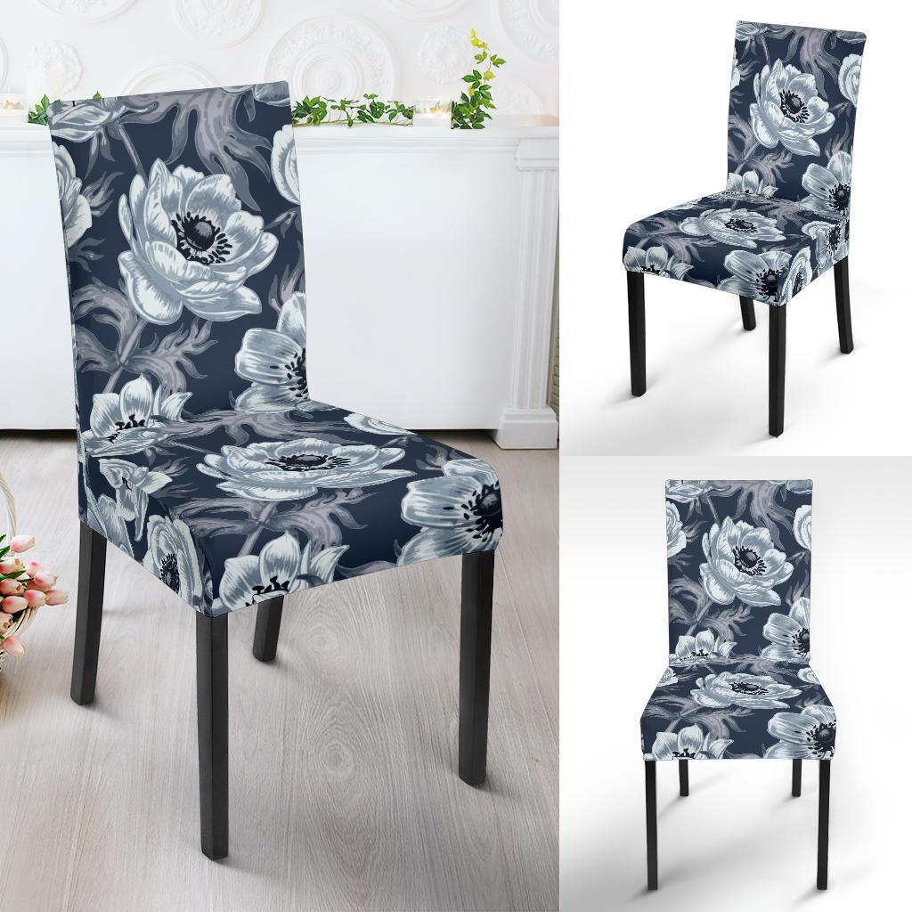 Anemone Pattern Print Design AM09 Dining Chair Slipcover-JORJUNE.COM