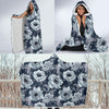 Anemone Pattern Print Design AM09 Hooded Blanket-JORJUNE.COM