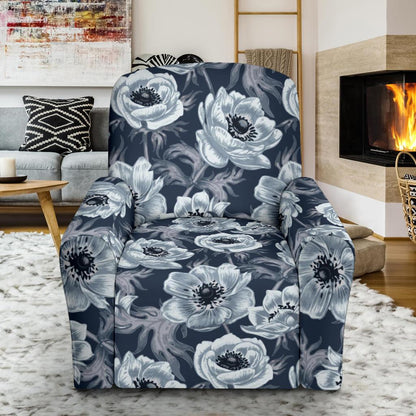 Anemone Pattern Print Design AM09 Recliner Slipcover-JORJUNE.COM