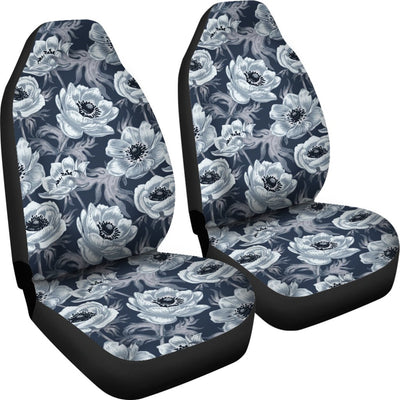 Anemone Pattern Print Design AM09 Universal Fit Car Seat Covers