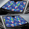 Angel Little Pattern Print Design 02 Car Sun Shade-JORJUNE.COM