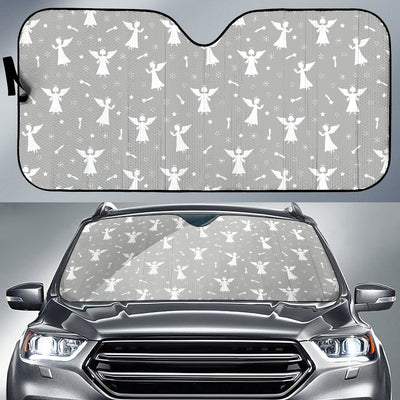 Angel Pattern Print Design 03 Car Sun Shade-JORJUNE.COM