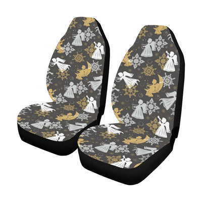 Angel Pattern Print Design 04 Car Seat Covers (Set of 2)-JORJUNE.COM