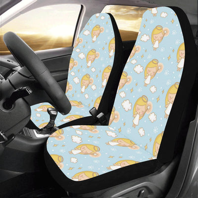 Angel Pattern Print Design 05 Car Seat Covers (Set of 2)-JORJUNE.COM