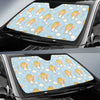 Angel Pattern Print Design 05 Car Sun Shade-JORJUNE.COM