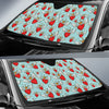 Angel Wings Heart Pattern Print Design 02 Car Sun Shade-JORJUNE.COM