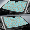 Angel Wings Pattern Print Design 03 Car Sun Shade-JORJUNE.COM