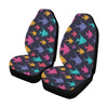 Angelfish Colorful Pattern Print Design 03 Car Seat Covers (Set of 2)-JORJUNE.COM