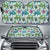 Angelfish Tribal Pattern Print Design 01 Car Sun Shade-JORJUNE.COM