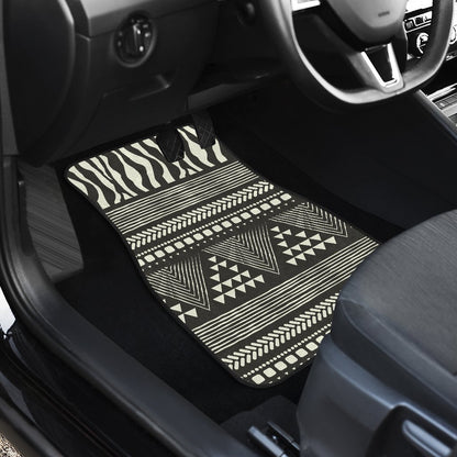 Animal Skin Aztec Pattern Car Floor Mats