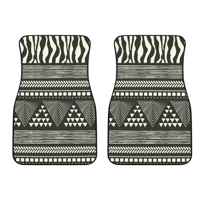 Animal Skin Aztec Pattern Car Floor Mats