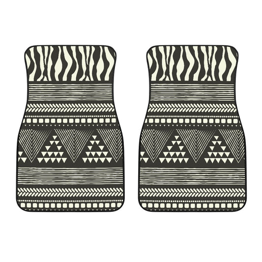 Animal Skin Aztec Pattern Car Floor Mats