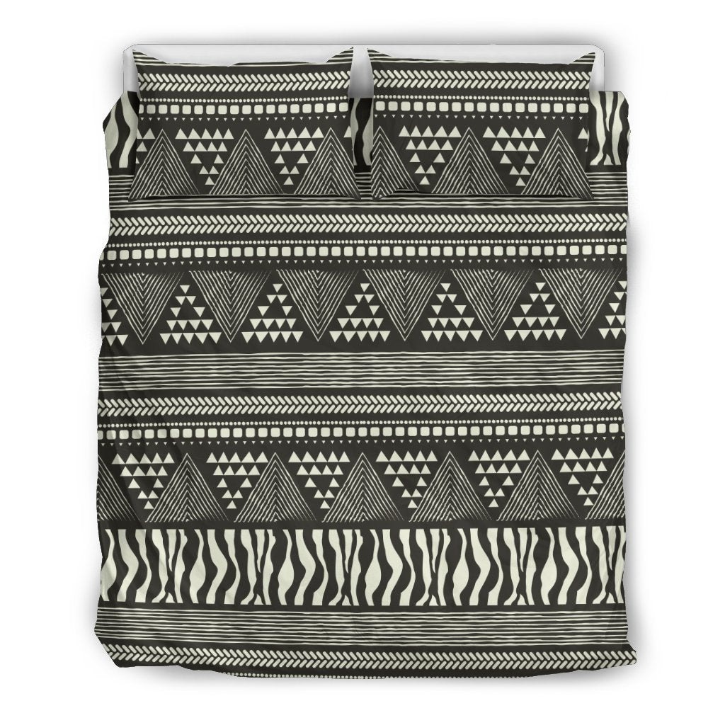 Animal Skin Aztec Pattern Duvet Cover Bedding Set