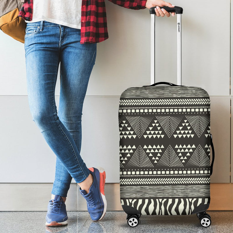 Animal Skin Aztec Pattern Luggage Cover Protector