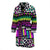 Animal Skin Aztec Rainbow Men Bath Robe