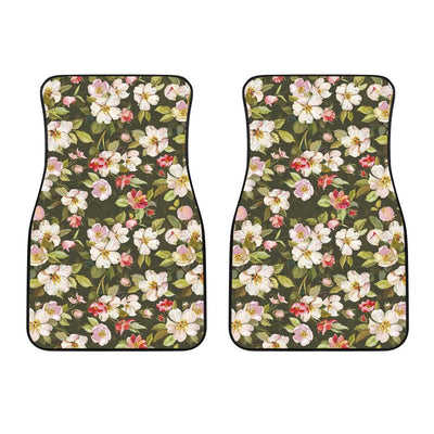 Apple Blossom Pattern Print Design AB01 Car Floor Mats-JorJune