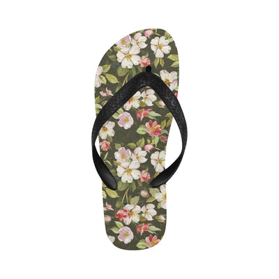 Apple blossom Pattern Print Design AB01 Flip Flops-JorJune