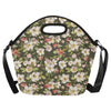 Apple blossom Pattern Print Design AB01 Neoprene Lunch Bag-JorJune