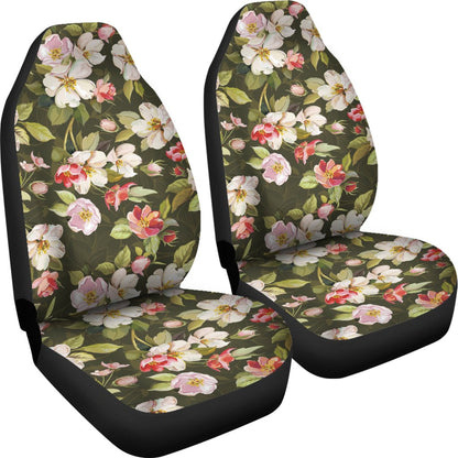 Apple Blossom Pattern Print Design AB01 Universal Fit Car Seat Covers