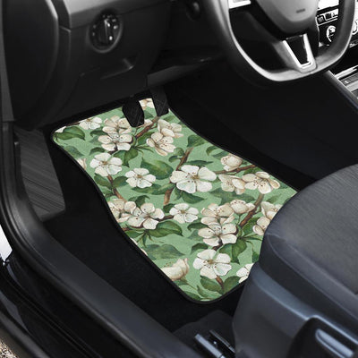 Apple Blossom Pattern Print Design AB02 Car Floor Mats-JorJune