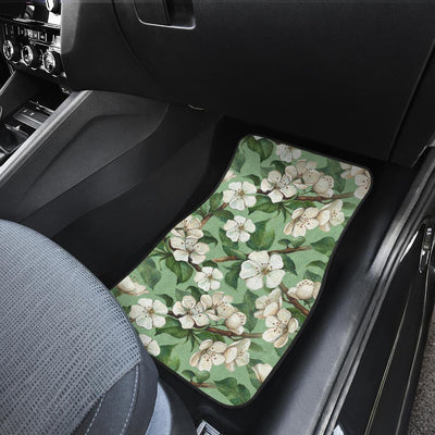 Apple Blossom Pattern Print Design AB02 Car Floor Mats-JorJune