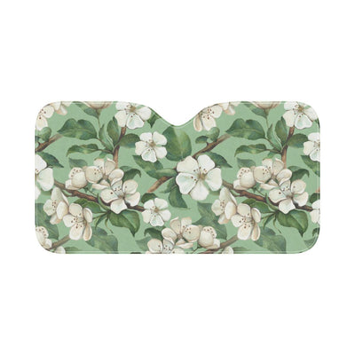 Apple blossom Pattern Print Design AB02 Car Sun Shade-JorJune