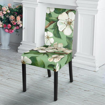 Apple blossom Pattern Print Design AB02 Dining Chair Slipcover-JORJUNE.COM