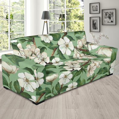 Apple blossom Pattern Print Design AB02 Sofa Slipcover-JORJUNE.COM