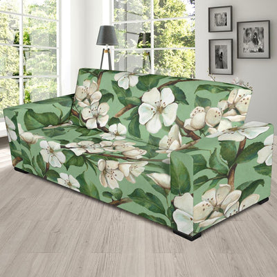 Apple blossom Pattern Print Design AB02 Sofa Slipcover-JORJUNE.COM