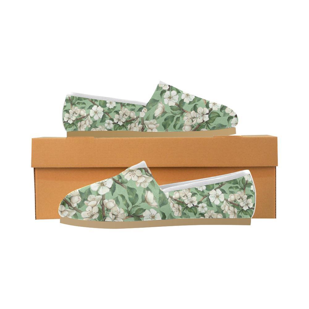 Apple blossom Pattern Print Design AB02 Women Casual Shoes-JorJune.com