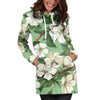 Apple blossom Pattern Print Design AB02 Women Hoodie Dress