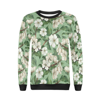 Apple blossom Pattern Print Design AB02 Women Long Sleeve Sweatshirt-JorJune