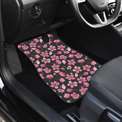 Apple Blossom Pattern Print Design AB03 Car Floor Mats-JorJune