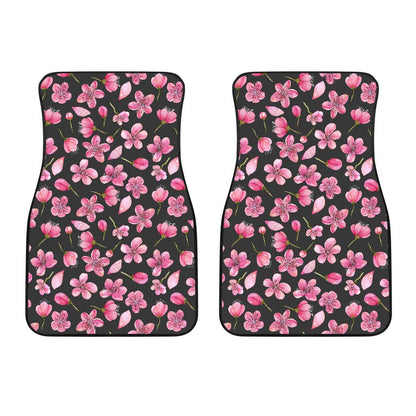 Apple Blossom Pattern Print Design AB03 Car Floor Mats-JorJune